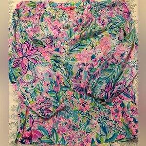 Lilly Pulitzer Silk Top. Size XS